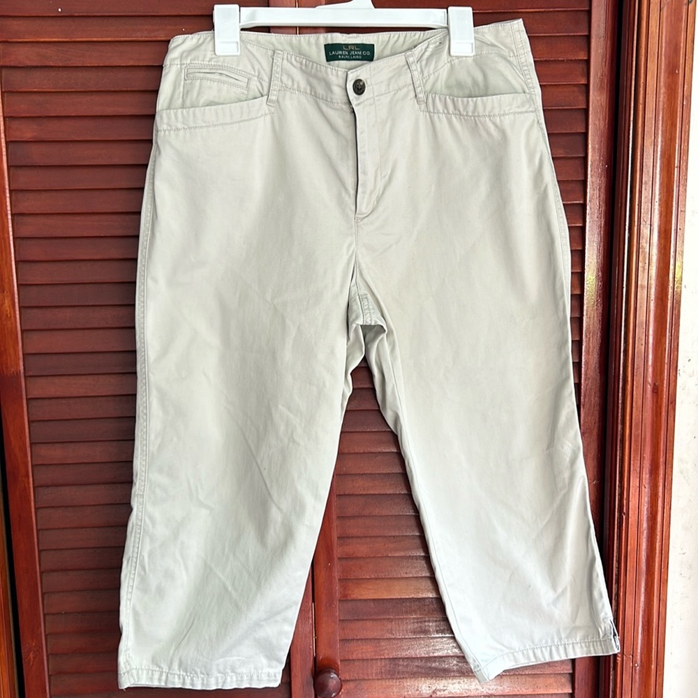 Lauren Jeans Co LRL capris size 12
